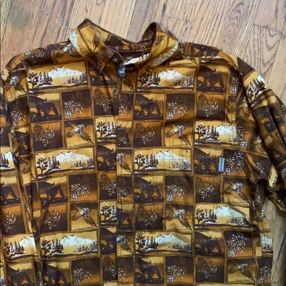 Vintage Woolrich Long Sleeve - Fall colors